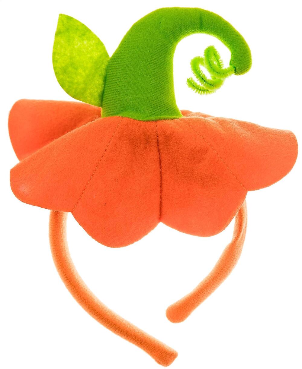 4394 Halloween Headbands - 2 Pack Pumpkin Hat Headbands for Halloween